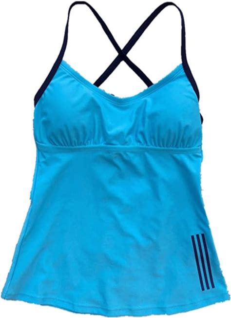 adidas badeanzug damen blau|adidas tankini damen.